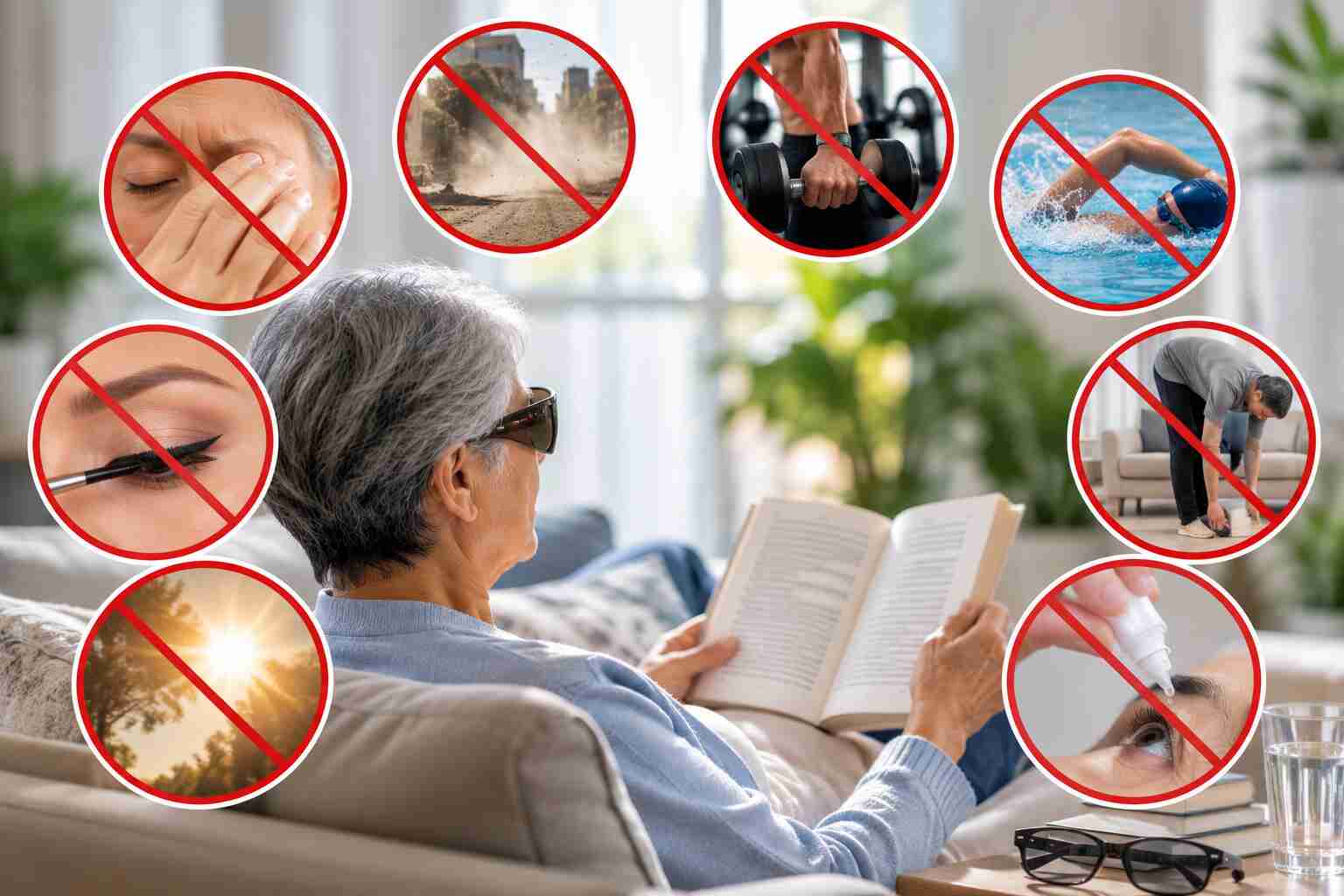 Things to Avoid After Cataract Surgery